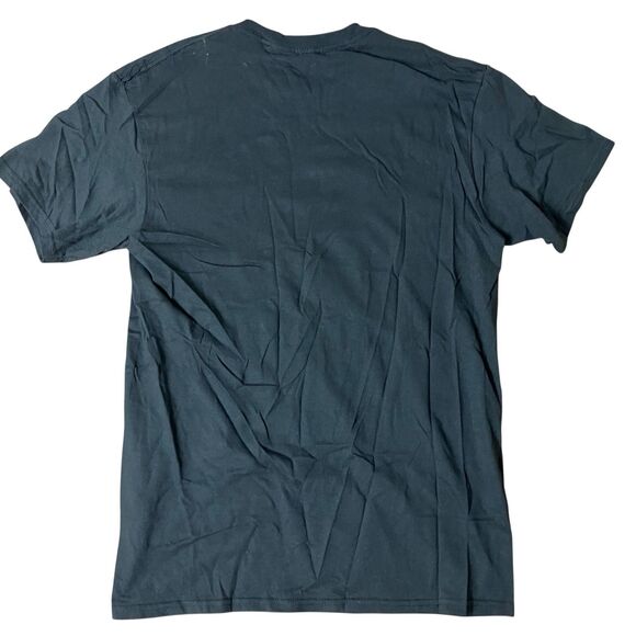 Lilo And Stitch T-Shirt Mens M Black Hawaiian Colorful Short Sleeve Floral - Picture 7 of 8